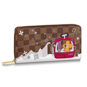 Louis Vuitton Holiday 2019 Vivienne Brown Damier Ebene Zippy Coin Purse Wallet